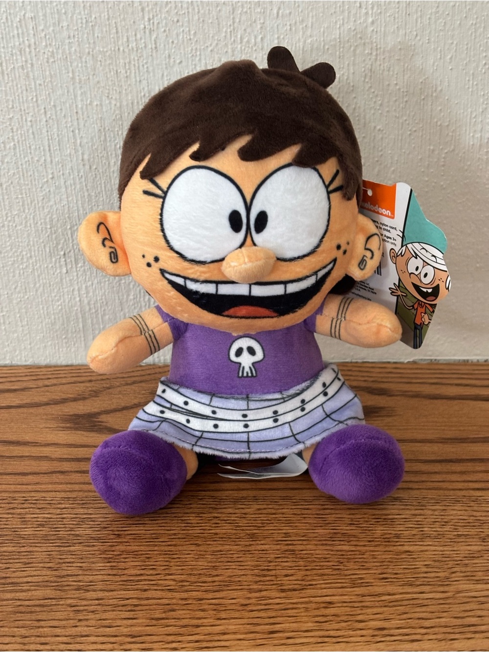 Nickelodeon Loud House Luna 7 inch Plush NWT Toy Factory 2020